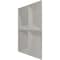 Ekena Millwork 19 5/8in. W x 19 5/8in. H Tellson EnduraWall Decorative 3D Wall Panel Covers 2.67 Sq. Ft. WP20X20TECGH - alternate 2